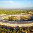 Vue aérienne du siège d'Apple. Crédit photo Ulazdik Kryhin